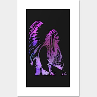 Wild West Series Indian Chief Posters and Art